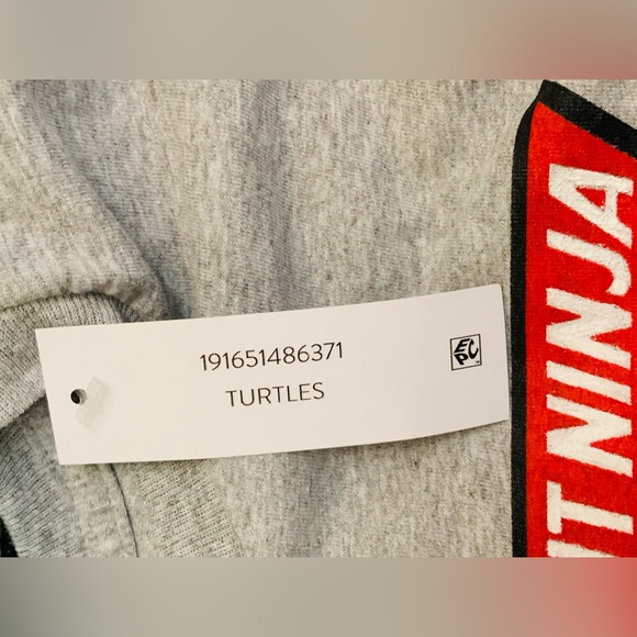 Teenage Mutant Ninja Turtles Mens Graphic Tee 80s TMNT Classic Size XXL - Picture 9 of 9